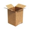 3x3x4 Cm Enkele Doos Van Gegolfd Kraftpapier