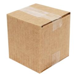 5x5x5 Cm Enkele Doos Van Gegolfd Kraftpapier