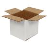 5x5x5 Cm Wit Doosje, Enkelvoudig Gegolfd