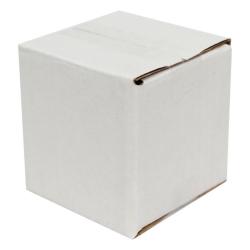 5x5x5 Cm Wit Doosje, Enkelvoudig Gegolfd