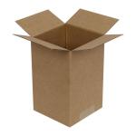 10x10x16 Cm Enkele Doos Van Gegolfd Kraftpapier