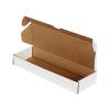 24x8x3,5 Cm Kant-en-klare Witte Doos Met Slot