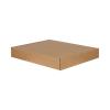 77x54x8 Cm Dubbele Gegolfde Ziplock Box Kraft