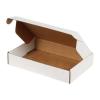 47x34x8 Cm Dubbel Gegolfd Ziplock Doosje Wit