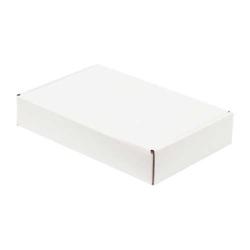 47x34x8 Cm Dubbel Gegolfd Ziplock Doosje Wit