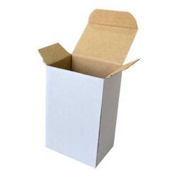 7,5x5,5x12 Cm Wit Kartonnen Doos Enkel Gegolfd