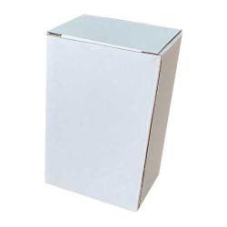 7,5x5,5x12 Cm Wit Kartonnen Doos Enkel Gegolfd