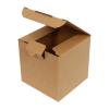 9x9x11 Cm Kartonnen Doos Enkelvoudig Gegolfd