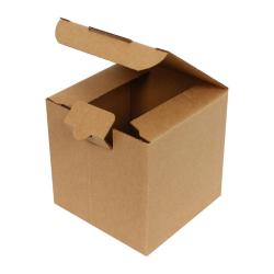 9x9x11 Cm Kartonnen Doos Enkelvoudig Gegolfd