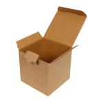 9x9x11 Cm Kartonnen Doos Enkelvoudig Gegolfd