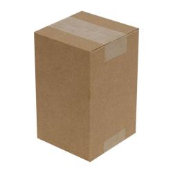 10x6x5 Cm Pakket Wit Karton Enkel Gegolfd