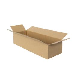 24,5x8,5x7,5 Cm Karton Kraftkarton Enkel Gegolfd